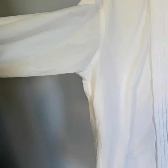 EUC Paul Dione Tuxedo Shirt with French Cuff for cuff link (16 1/2 neck - 34-45) - Picture 5 of 5